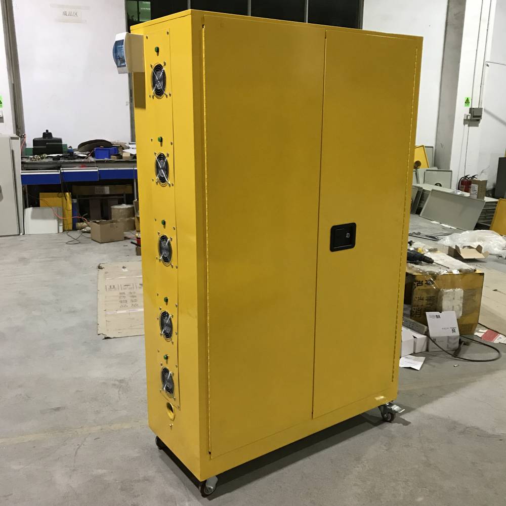【深圳安全柜帶排風(fēng)插座箱子柜電動車電池充電隔爆鋰電池儲存防爆柜】